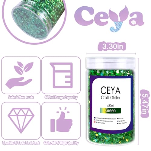 Holographic Chunky Glitter (16 Ounce)