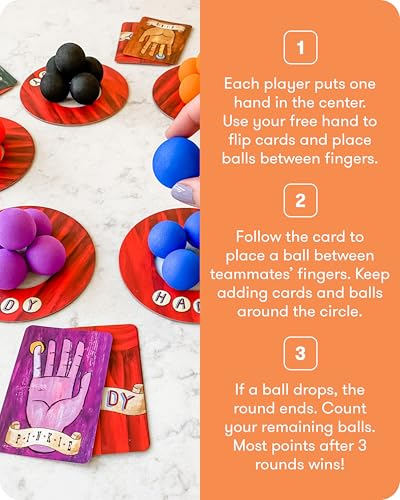 Handy Family Game for Kids and Adults Ages 8+