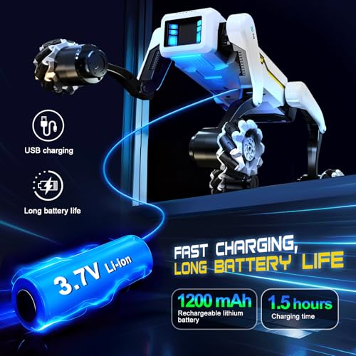 Smart Robot Dog with Wheels