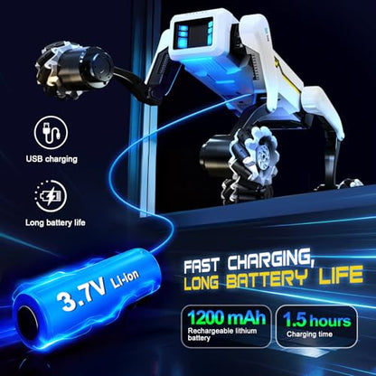 Smart Robot Dog with Wheels