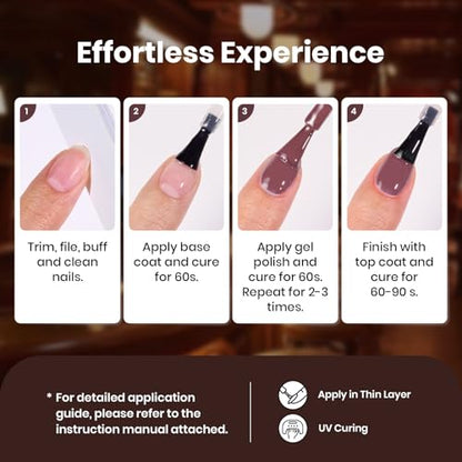 Beetles Gel Nail Polish Set Manhattan Collection 20 Colors Gel Polish
