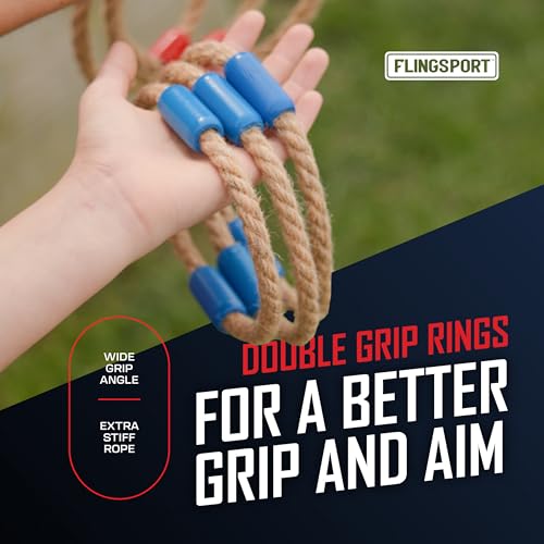Ring Toss Game with 6 Rings & Case (7 Count)