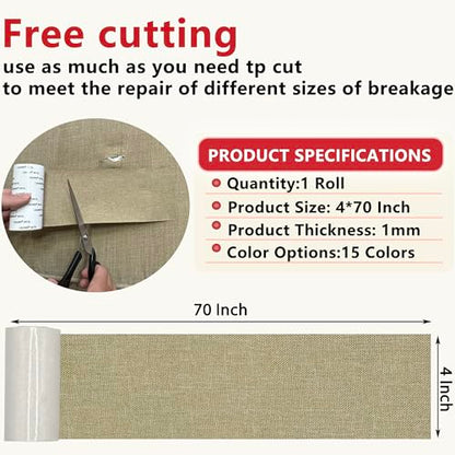 Linen Repair Tape 4x70 Inch Self