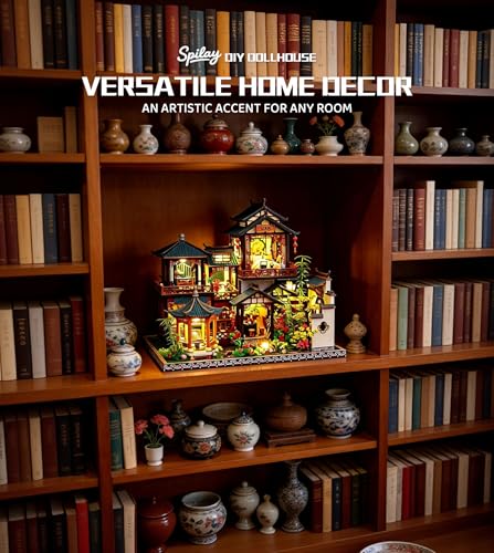 DIY Miniature House Kit for Adults
