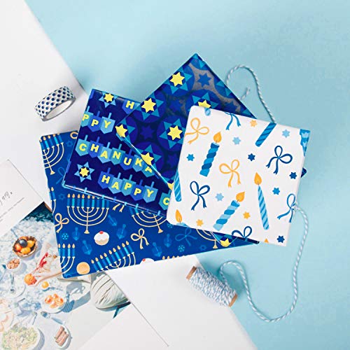 Hanukkah Wrapping Paper Set