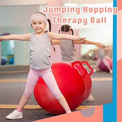 3 Pcs 20 Inch Bouncing Ball with Handle (3 Count)