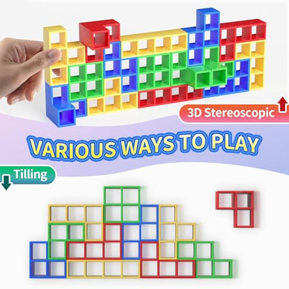48Pcs Balance Stacking Blocks Game (48 Count)