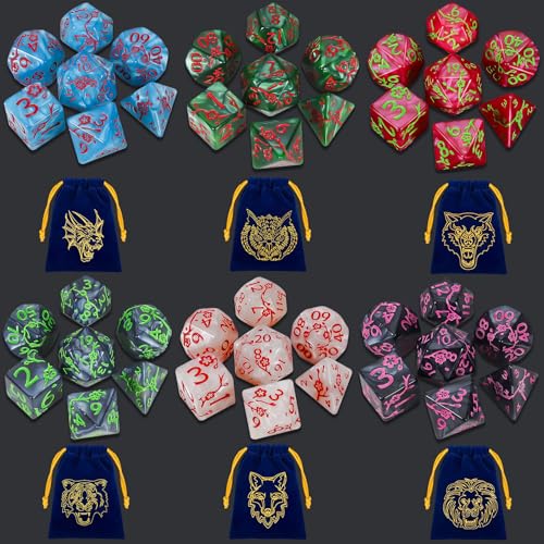 Polyhedral Dice Set (42 Count)