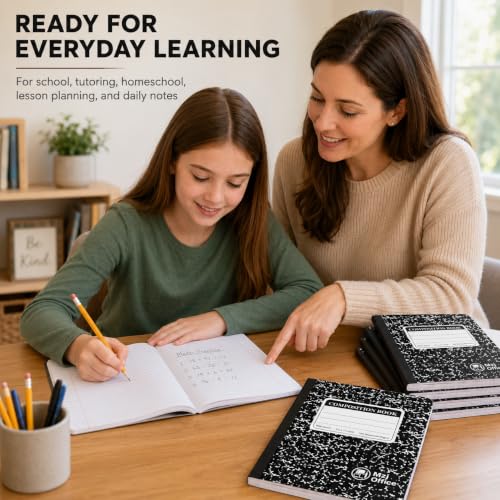 Marble Composition Notebooks (5 Count)