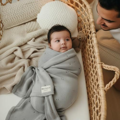 Luxury Organic Cotton Baby Quilt Blanket