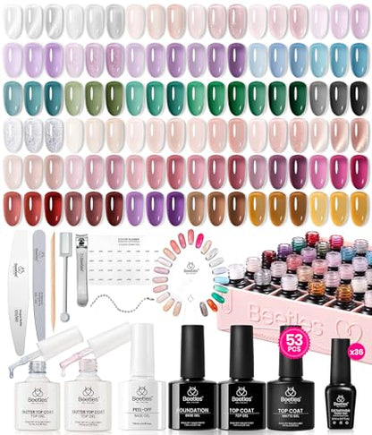 Beetles Jelly Gel Nail Polish Set