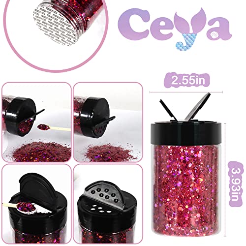 Holographic Chunky Glitter 4.9oz (4.9 Ounce)