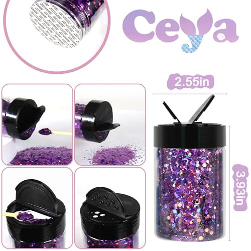 Holographic Chunky Glitter (3.5 Ounce)