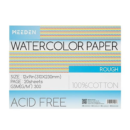 Cotton Watercolor Paper Block