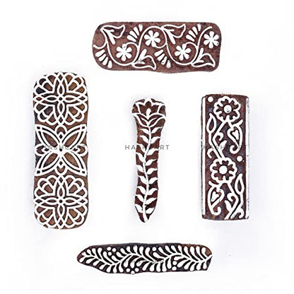 Mehndi Print Blocks (5 Count)