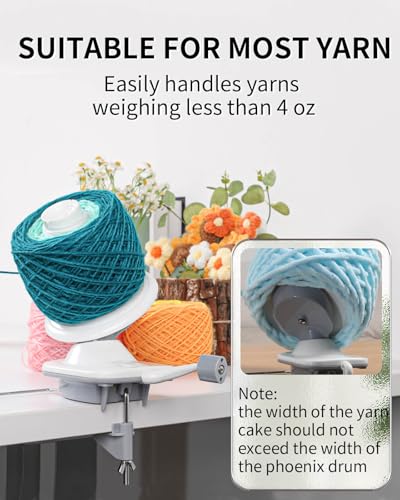 3.5 OZ Manual Yarn Cake Winder