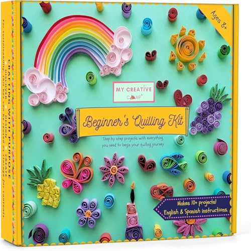 Beginner's Quilling Kit for Kids and Adults