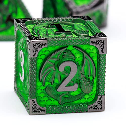 Metal DND Dice Set