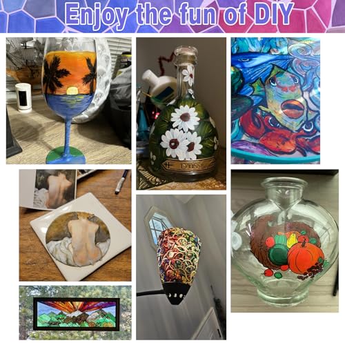 Stain Glass Paint Set