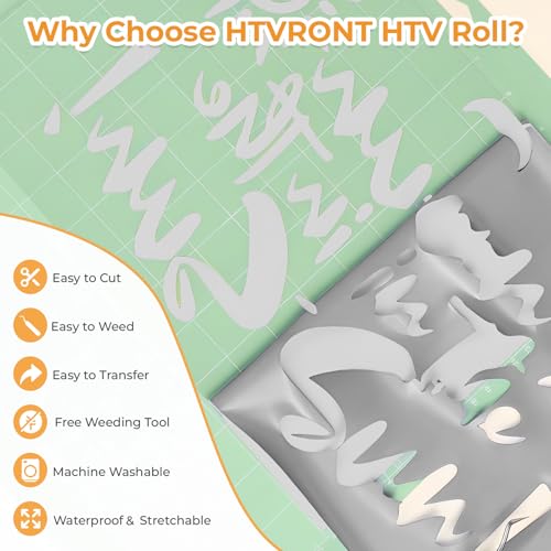 Silver Heat Transfer Vinyl Roll