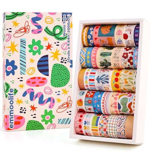 35 Rolls Washi Tape Set (35 Count)