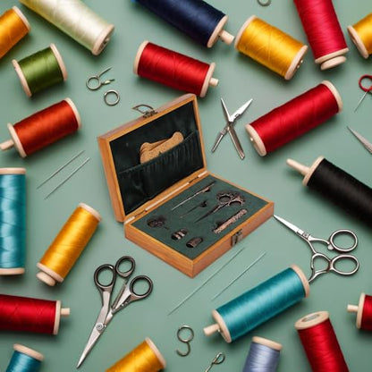 Vintage Embroidery Scissors Set (16 Count)