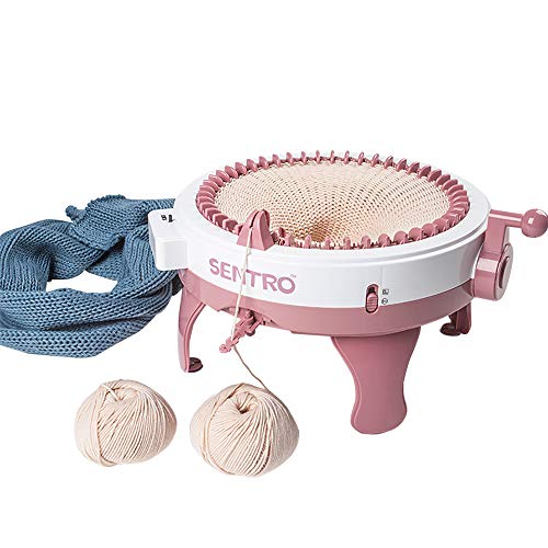 SENTRO 48 Needles Knitting Machine with Electric Adapter