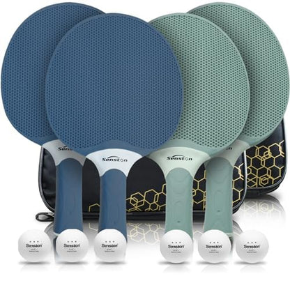 Table Tennis Rackets Set