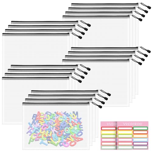 20pcs Mesh Zipper Pouch (9 Count)