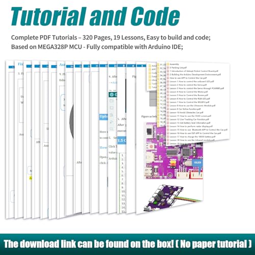 Smart Car Kit Compatible with Arduino IDE