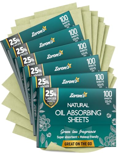 XL Oil Blotting Sheets for Face (600 Count)