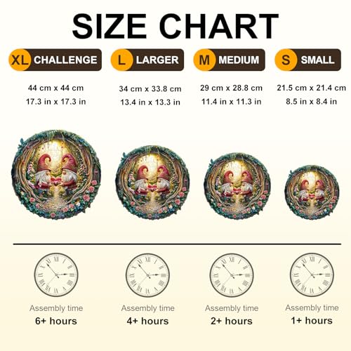 Wooden Puzzle for Adult (455 Count)