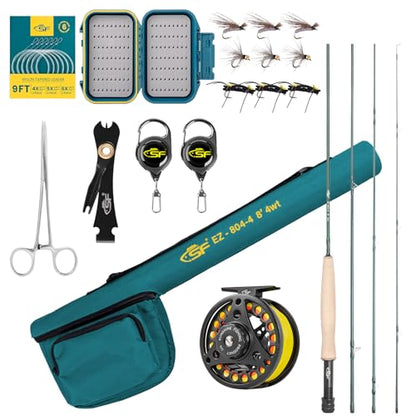 Fly Fishing Rod Combo Starter Kit