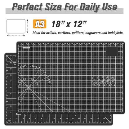 12in×18in Self Healing Cutting Mat