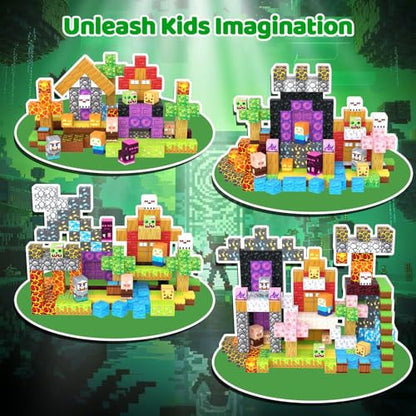 300PCS Magnetic Blocks (300 Count)