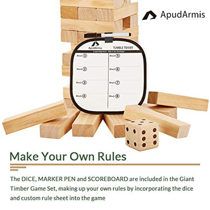 54 Pcs Tumble Tower