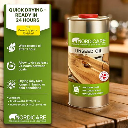 Linseed Oil for Wood