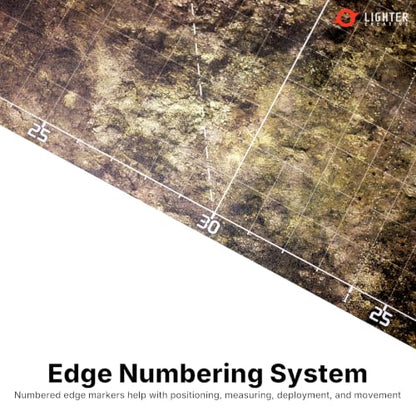 44'' x 60'' Battle Mat Gridded War