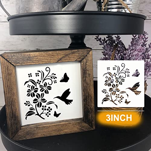 65Pcs Small Stencils for Painting on Wood Burning Reusable