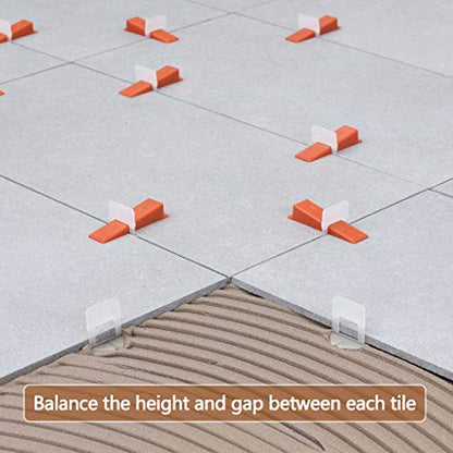 2000 PCS Tile Leveling System Spacers Clips 1