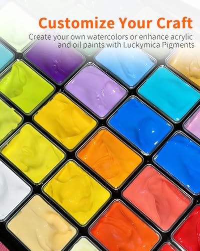 Mica Powder 6 Colors Pearlescent Pigment Powder for Epoxy Resin (2.1164 Ounce)
