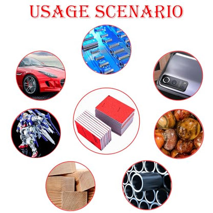 18 Pcs 320 2500 Grit Sanding Sponge
