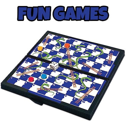 Magnetic Board Travel Games for Kids (12 Count)