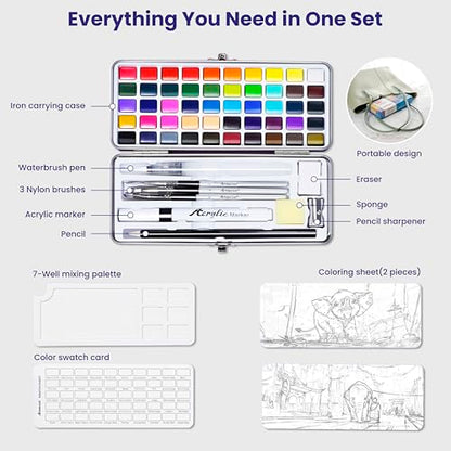 Watercolor Paint Set