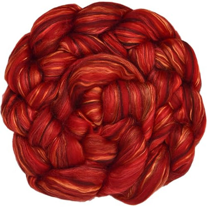 Merino Silk Luxe Tonal Designer Blend. Superfine Merino
