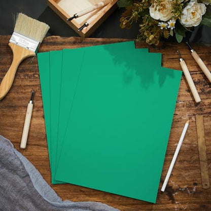 8 Pcs 9 x 12 Inch Linoleum Blocks for Printmaking
