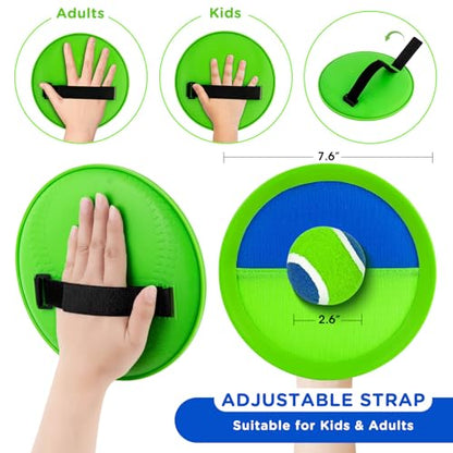 Upgraded Toss and Catch Ball Game Set for Kids (9 Count)