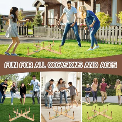 33" Giant Ring Toss Game for Yard (30 Count)