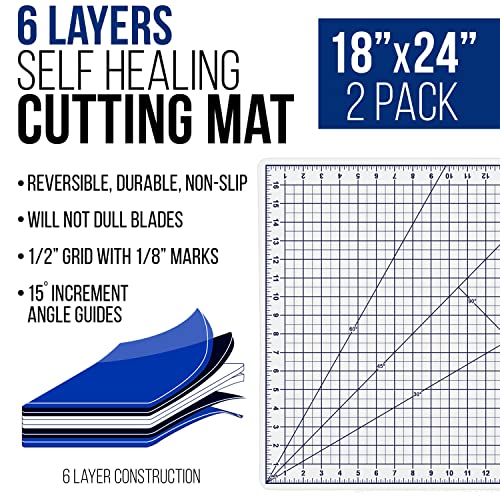 18"x24" Self Healing Cutting Mat 5 (2 Count)