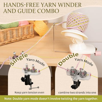 3.5 OZ Yarn Winder with Thread Guide